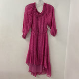 DIANE von FURSTENBERG WOMEN'S DRESS pink 10