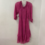 DIANE von FURSTENBERG WOMEN'S DRESS pink 10