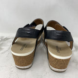 JOSEF SEIBEL WOMEN'S SANDALS black silver 40