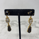 WOMEN'S EARRINGS gold grey black