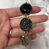 WOMEN'S BRACELET black grey