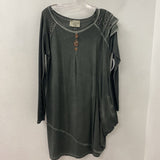 ELISA CAVALETTI WOMEN'S DRESS grey copper XL