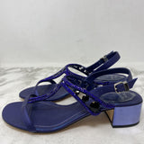 RENE CAOVILLA WOMEN'S SANDALS purple blue black 37.5