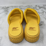 SOREL WOMEN'S SANDALS yellow 6