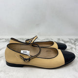 JEFFREY CAMPBELL WOMEN'S FLATS beige black 11