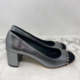 Salvatore Ferragamo WOMEN'S FOOTWEAR silver black 10
