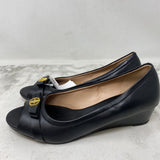 COLE HAAN WOMEN'S HEELS black gold 6