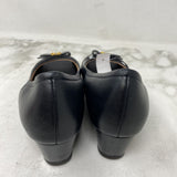 COLE HAAN WOMEN'S HEELS black gold 6