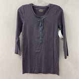 J CREW WOMEN'S T-SHIRT grey S