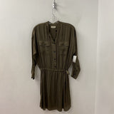 ZADIG & VOLTAIRE WOMEN'S DRESS olive S/M