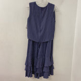 Club Monaco WOMEN'S SUIT/OUTFIT navy white stripe S/2