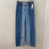 ZARA WOMEN'S JEANS blue 0