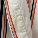 COS WOMEN'S DRESS white multi stripe 8