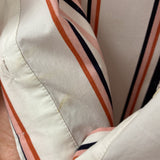 COS WOMEN'S DRESS white multi stripe 8