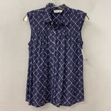 INDI & COLD san sebastian WOMEN'S BLOUSE/SHIRT navy white S