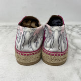 VERSACE WOMEN'S FOOTWEAR pink grey 37.5