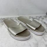 STUART WEITZMAN WOMEN'S FOOTWEAR metallic 9.5