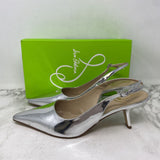SAM EDELMAN WOMEN'S HEELS silver 10