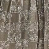 ZADIG & VOLTAIRE WOMEN'S SKIRT grey skull-print S/38