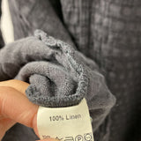 GRIZAS WOMEN'S TOP grey black L