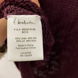 BABATON WOMEN'S SWEATER eggplant L