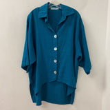 CUT-LOOSE WOMEN'S TOP blue S/M