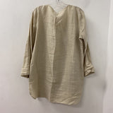 WOMEN'S BLOUSE/SHIRT beige L