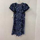 SANDRO WOMEN'S ROMPER black blue floral S