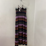 RAMY BROOK WOMEN'S DRESS purple multi L