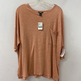 ROOTS WOMEN'S TOP peachy-pink XL
