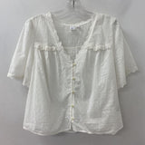 GAP WOMEN'S BLOUSE/SHIRT white M