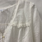 GAP WOMEN'S BLOUSE/SHIRT white M