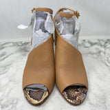 LOUISEetCIE WOMEN'S HEELS beige brown 8.5