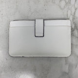 CELINE DION WOMEN'S WALLET/WRISTLET white silver