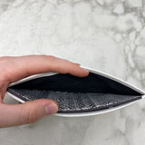 CELINE DION WOMEN'S WALLET/WRISTLET white silver