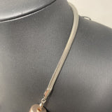 WOMEN'S NECKLACE silver clear gold