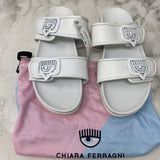 WOMEN'S SANDALS white 40