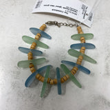 WOMEN'S BRACELET blue green beige