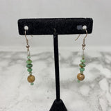 WOMEN'S EARRINGS turquoise beige