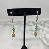 WOMEN'S EARRINGS turquoise beige