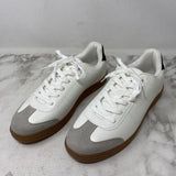 JUSTFAB WOMEN'S SNEAKERS white grey black 9
