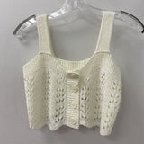 OAK + FORT WOMEN'S TANK/CAMI ivory XS
