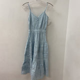 LITTLE MOON WOMEN'S DRESS light blue 2XS