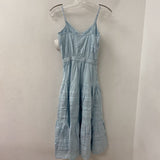 LITTLE MOON WOMEN'S DRESS light blue 2XS