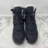 SOREL WOMEN'S BOOTS WINTER black white 8