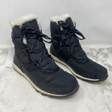 SOREL WOMEN'S BOOTS WINTER black white 8