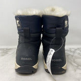 SOREL WOMEN'S BOOTS WINTER black white 8