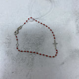 925 WOMEN'S BRACELET silver red