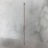 925 WOMEN'S BRACELET silver red