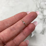 WOMEN'S RING gold 5.5
